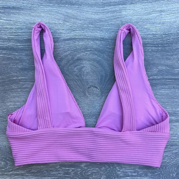 L*space Fisher Bikini Top, rosebud - Picture 4 of 9